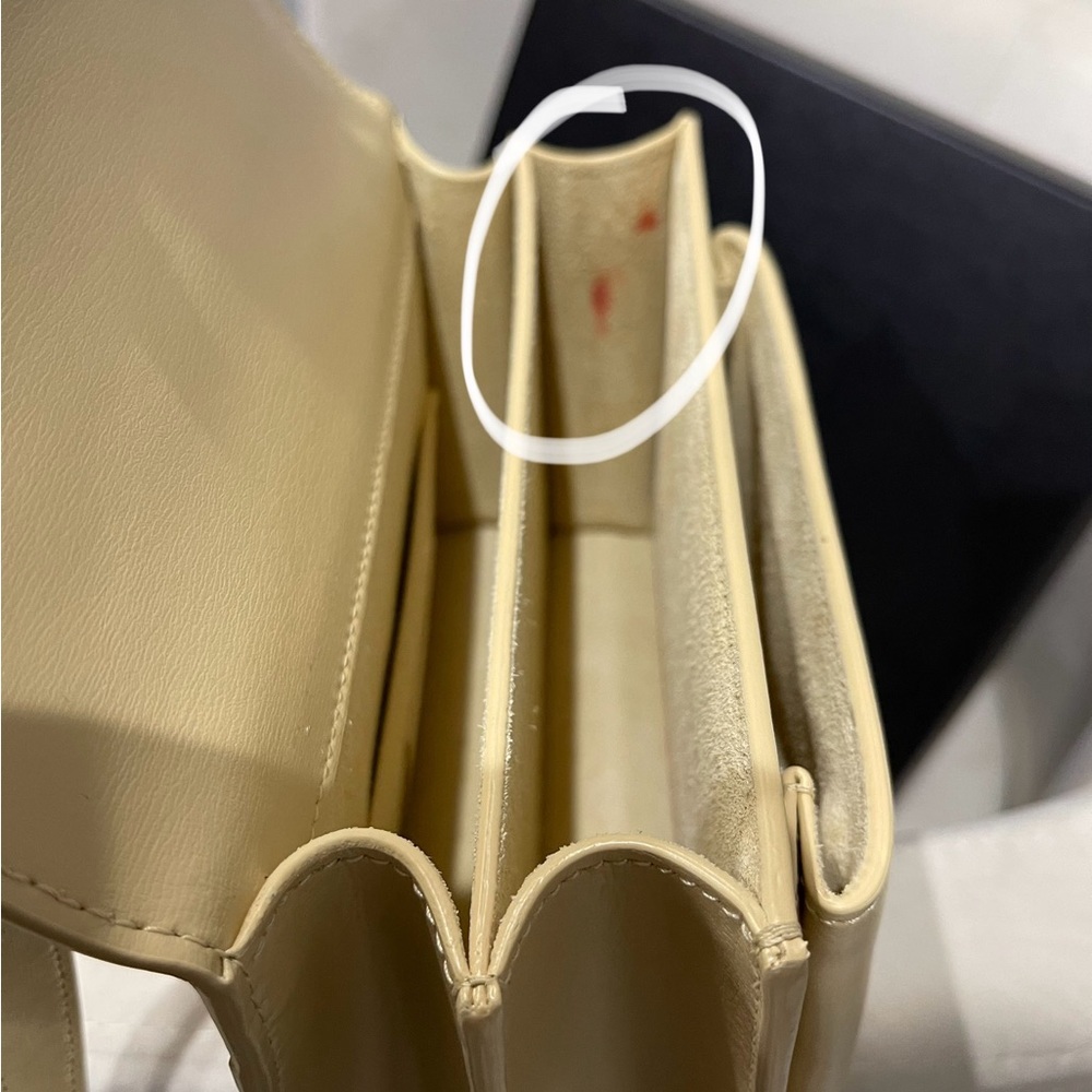 2022 Saint Laurent Sunset *Rare Color Jaune Pale - Picture 9 of 13